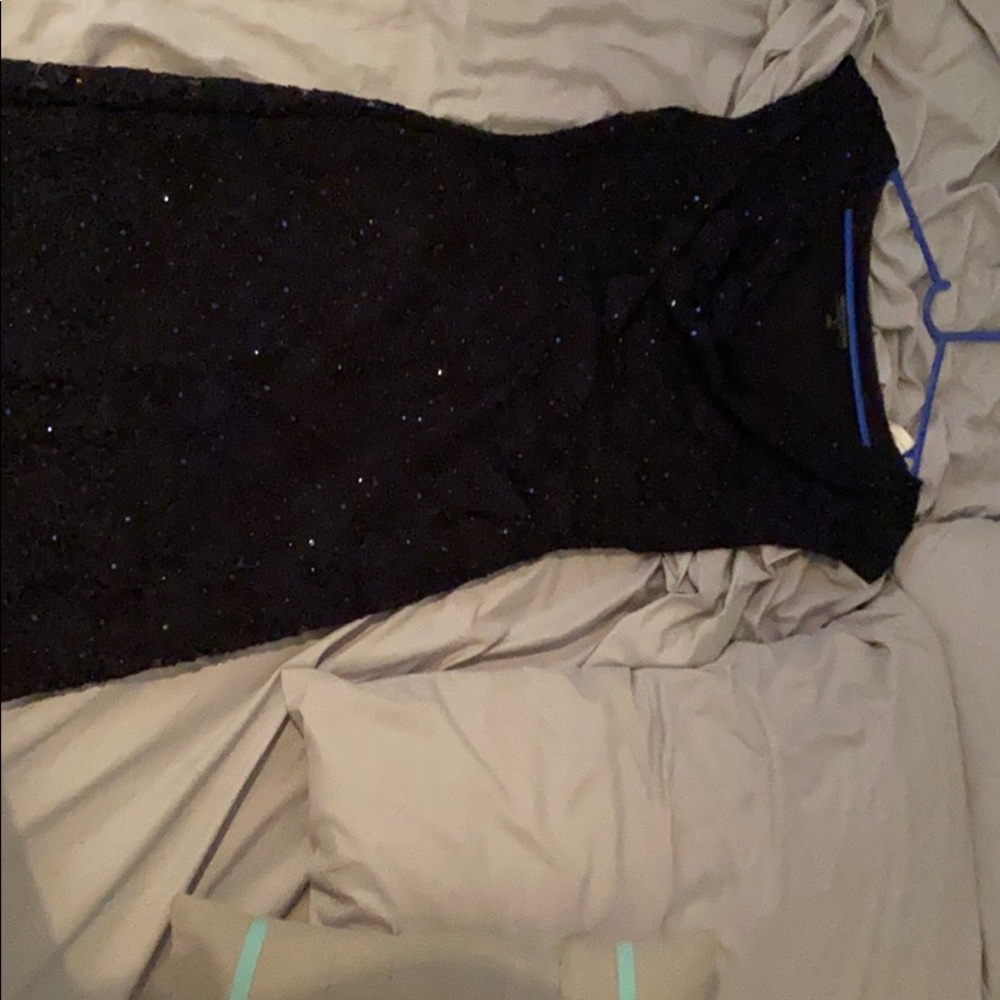 navy blue dress